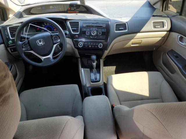 19XFB2F53DE069345 - 2013 HONDA CIVIC LX ნაცრისფერი ფოტო 8