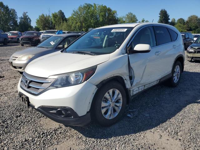 5J6RM3H55EL033816 - 2014 HONDA CR-V EX WHITE photo 1