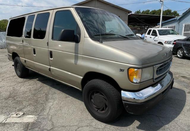 1FMRE11L6XHB70992 - 1999 FORD ECONOLINE E150 WAGON GOLD photo 1