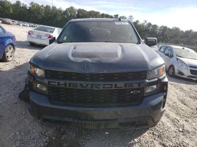 1GCPWBEK0MZ262797 - 2021 CHEVROLET SILVERADO C1500 CUSTOM GRAY photo 5