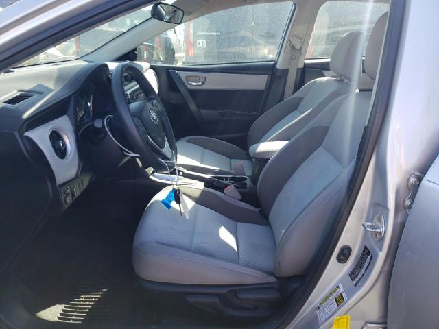 5YFBURHE4KP891632 - 2019 TOYOTA COROLLA L Grau Foto 7