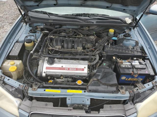 JN1CA31A71T108444 - 2001 NISSAN MAXIMA GXE BLUE photo 11