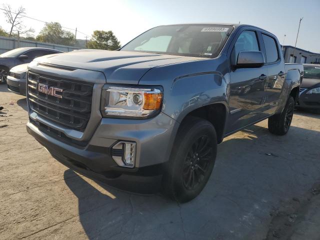 1GTG6CEN6M1261930 - 2021 GMC CANYON ELEVATION GRAY photo 1