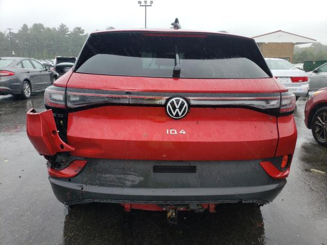 1V2GNPE83PC001500 - 2023 VOLKSWAGEN ID.4 PRO S წითელი ფოტო 6