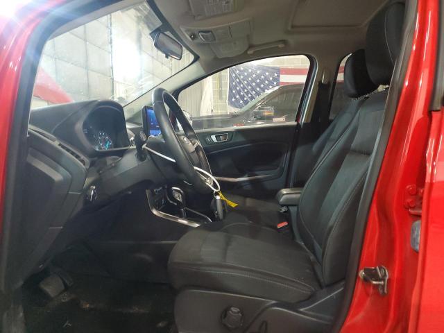 MAJ6S3GL6LC319241 - 2020 FORD ECOSPORT SE RED photo 7