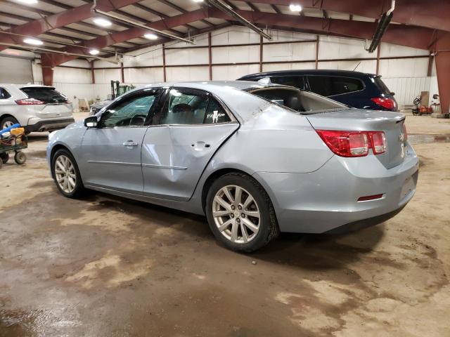 1G11G5SX1DU101630 - 2013 CHEVROLET MALIBU 3LT ლურჯი ფოტო 2