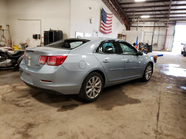 1G11G5SX1DU101630 - 2013 CHEVROLET MALIBU 3LT ლურჯი ფოტო 3