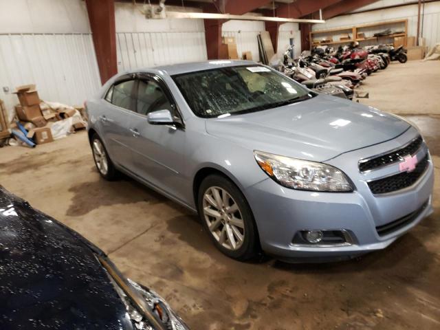 1G11G5SX1DU101630 - 2013 CHEVROLET MALIBU 3LT ლურჯი ფოტო 4
