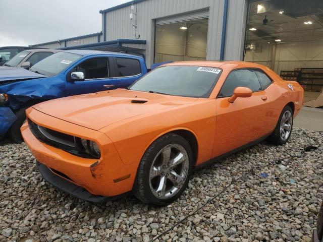 2C3CDYAG6CH157614 - 2012 DODGE CHALLENGER SXT ORANGE photo 1