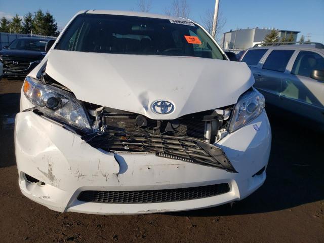 5TDZK3DC6FS629744 - 2015 TOYOTA SIENNA WHITE photo 5