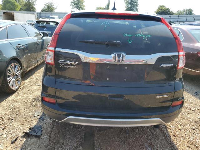 5J6RM4H95FL092729 - 2015 HONDA CR-V TOURING BLACK photo 6