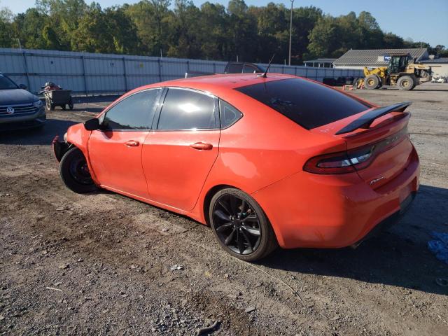 1C3CDFFA1GD817473 - 2016 DODGE DART SXT SPORT ORANGE photo 2