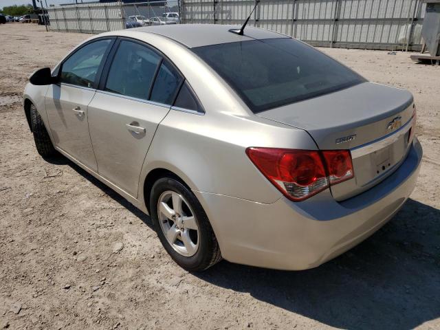 1G1PC5SB1D7142137 - 2013 CHEVROLET CRUZE LT GOLD photo 2