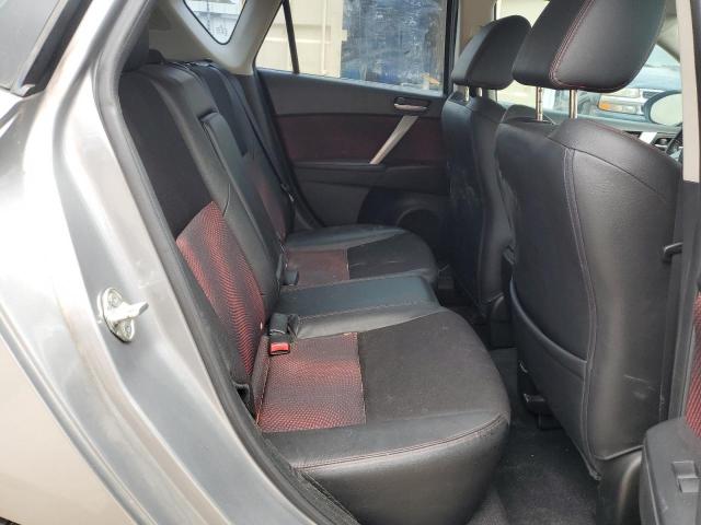 JM1BL1L33D1795198 - 2013 MAZDA SPEED 3 SILVER photo 10