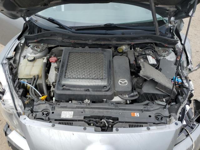 JM1BL1L33D1795198 - 2013 MAZDA SPEED 3 SILVER photo 11