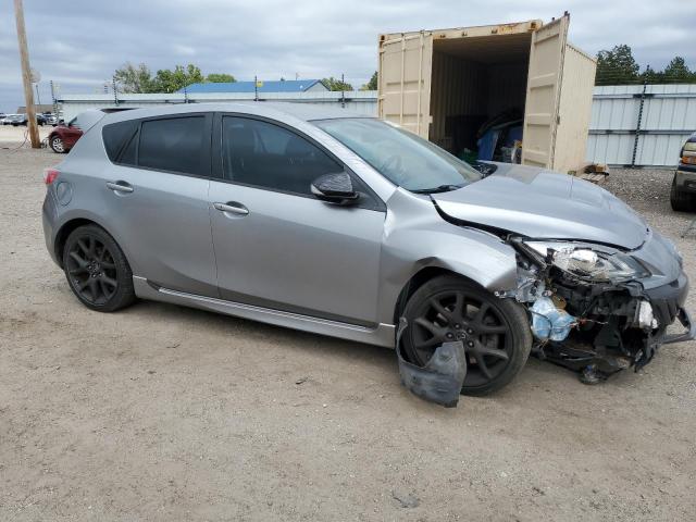 JM1BL1L33D1795198 - 2013 MAZDA SPEED 3 SILVER photo 4