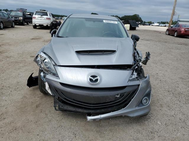 JM1BL1L33D1795198 - 2013 MAZDA SPEED 3 SILVER photo 5