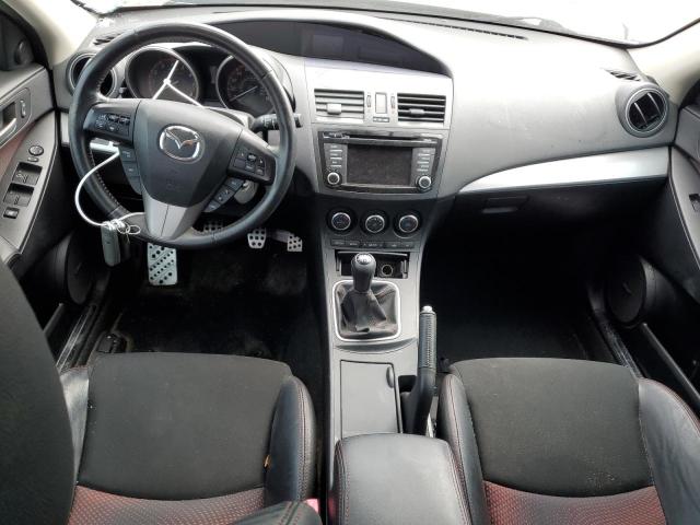 JM1BL1L33D1795198 - 2013 MAZDA SPEED 3 SILVER photo 8