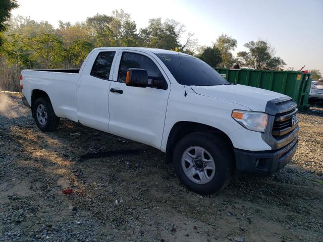 5TFCY5F12FX018874 - 2015 TOYOTA TUNDRA DOUBLE CAB SR/SR5 WHITE photo 4