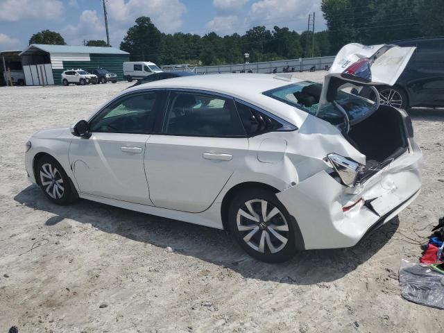 2HGFE2F27RH567820 - 2024 HONDA CIVIC LX WHITE photo 2