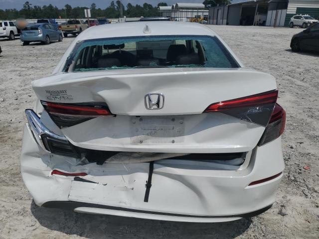 2HGFE2F27RH567820 - 2024 HONDA CIVIC LX WHITE photo 6