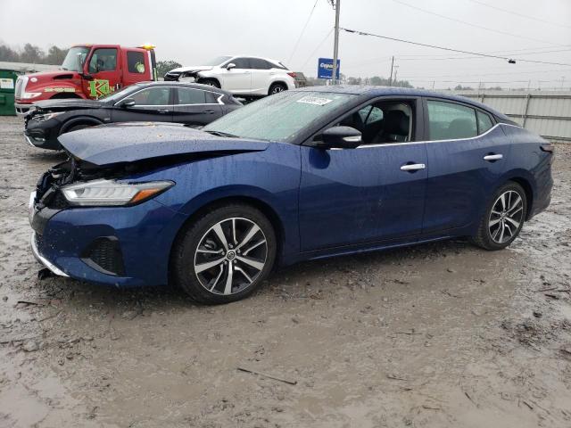 1N4AA6CV9MC509445 - 2021 NISSAN MAXIMA SV BLUE photo 1