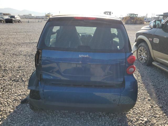 WMEEJ31X48K118036 - 2008 SMART FORTWO PURE BLUE photo 6