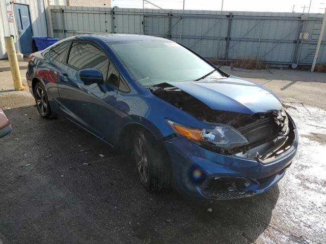 2HGFG3B87EH502356 - 2014 HONDA CIVIC EX BLUE photo 4