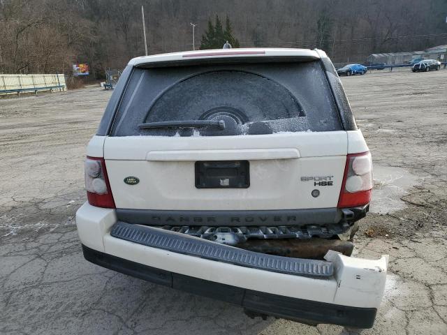 SALSF25478A183457 - 2008 LAND ROVER RANGE ROVE HSE WHITE photo 6