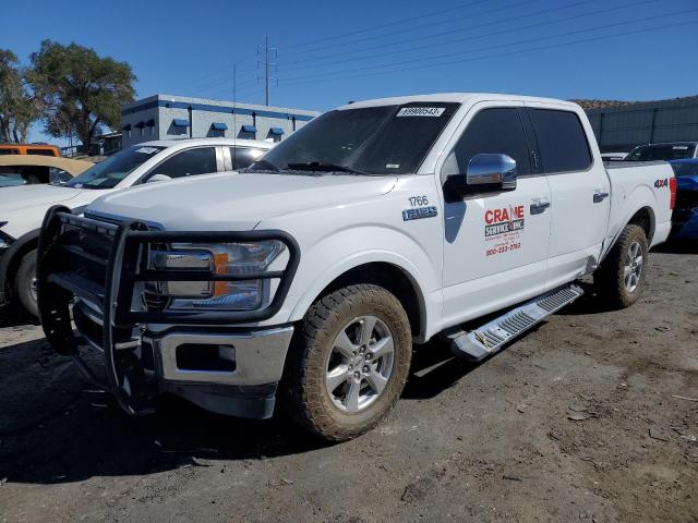 1FTEW1EP8JKC97766 - 2018 FORD F150 SUPERCREW WHITE photo 1