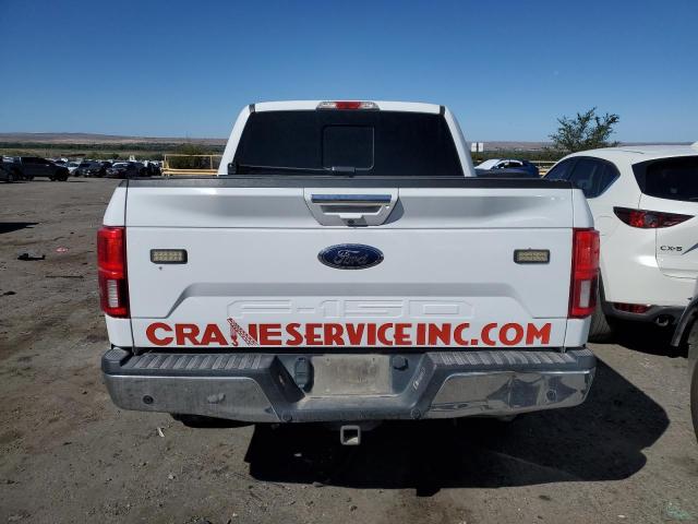 1FTEW1EP8JKC97766 - 2018 FORD F150 SUPERCREW WHITE photo 6