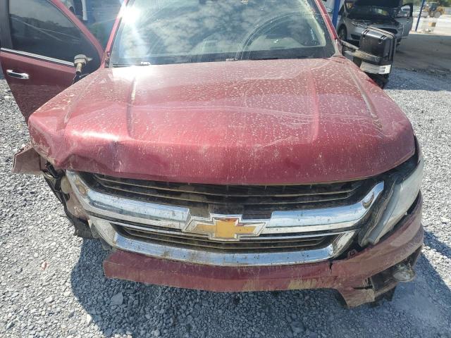 1GCPTCE10H1206515 - 2017 CHEVROLET COLORADO LT RED photo 11