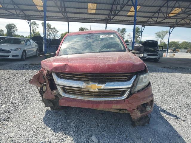 1GCPTCE10H1206515 - 2017 CHEVROLET COLORADO LT RED photo 5