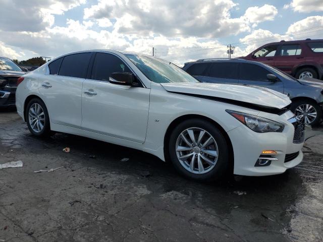 JN1BV7AP1FM354631 - 2015 INFINITI Q50 BASE WHITE photo 4