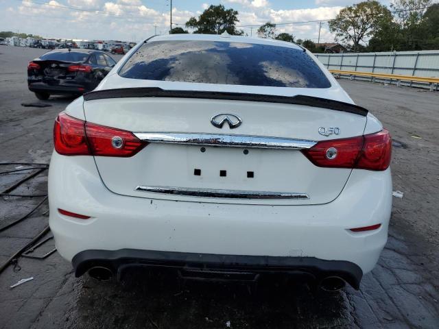 JN1BV7AP1FM354631 - 2015 INFINITI Q50 BASE WHITE photo 6