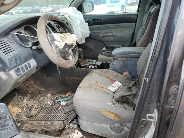 5TFJU4GN8CX020624 - 2012 TOYOTA TACOMA DOUBLE CAB PRERUNNER GRAY photo 7