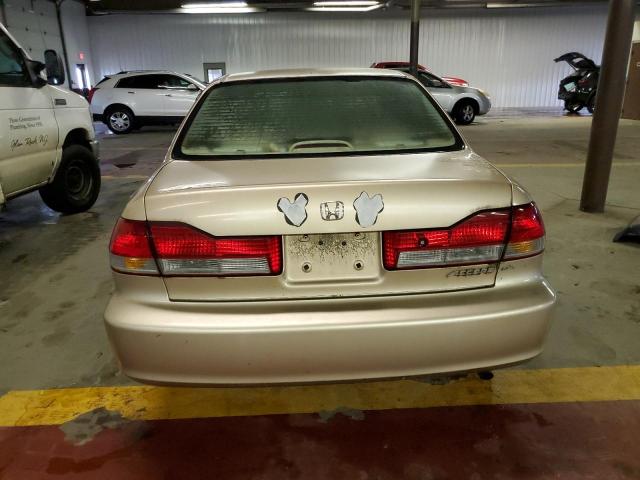 1HGCG66872A122815 - 2002 HONDA ACCORD EX GOLD photo 6