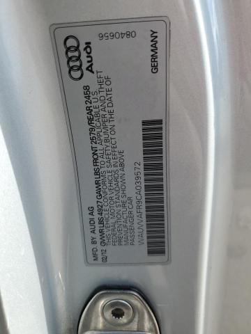 WAUVVAFR9CA039572 - 2012 AUDI S5 PRESTIGE 黑色 照片 13