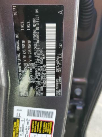 5TDGZRBH0NS163599 - 2022 TOYOTA HIGHLANDER XLE Boz foto 13