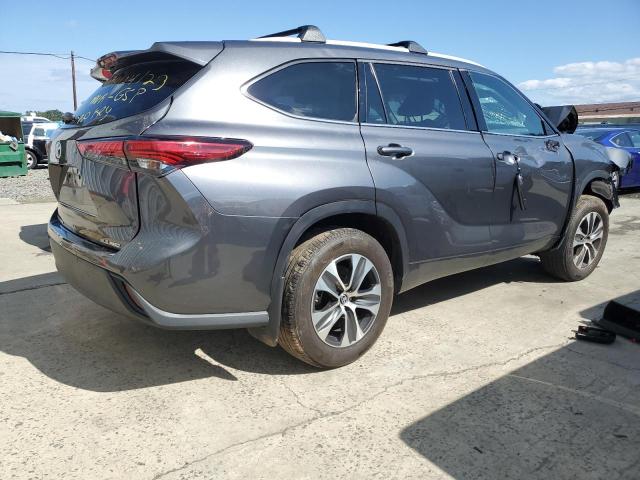 5TDGZRBH0NS163599 - 2022 TOYOTA HIGHLANDER XLE Boz foto 3