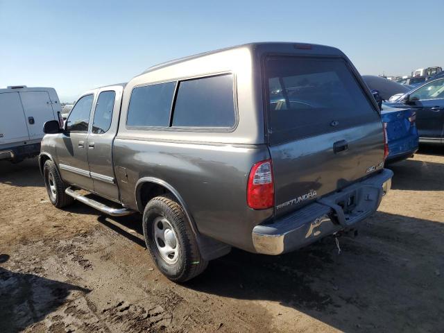 5TBBT44105S464784 - 2005 TOYOTA TUNDRA ACCESS CAB SR5 GRAY photo 2