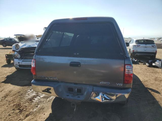 5TBBT44105S464784 - 2005 TOYOTA TUNDRA ACCESS CAB SR5 GRAY photo 6