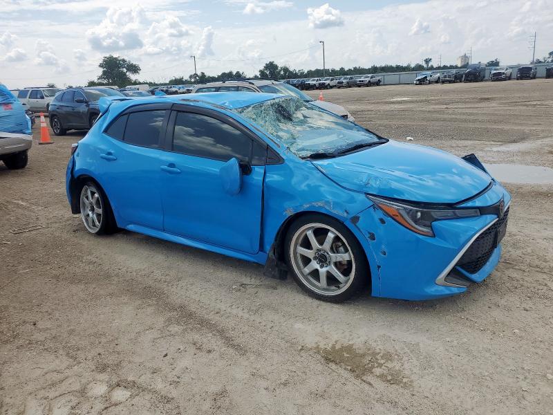 JTNK4RBE9K3043372 - 2019 TOYOTA COROLLA SE 蓝色 照片 4