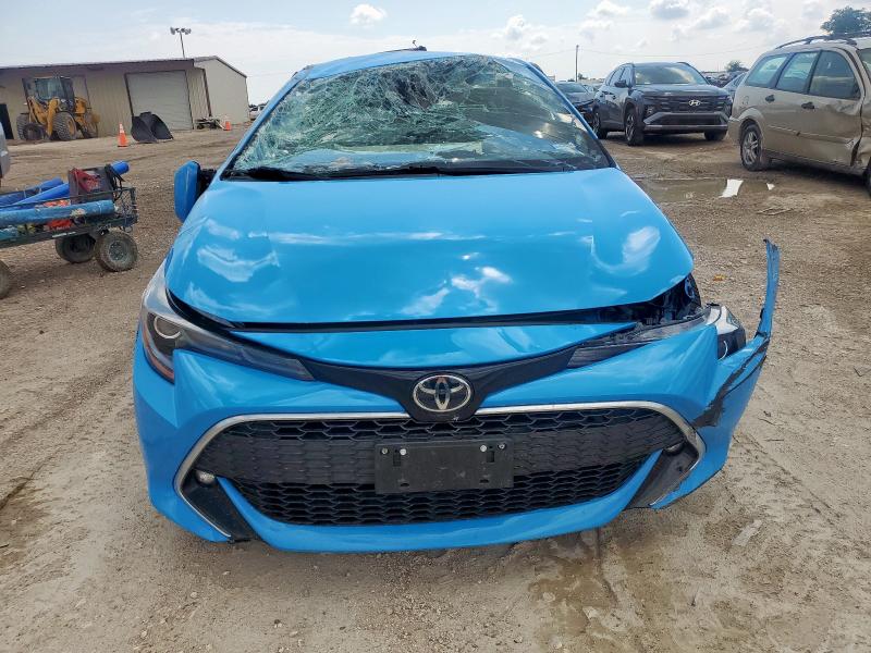 JTNK4RBE9K3043372 - 2019 TOYOTA COROLLA SE 蓝色 照片 5
