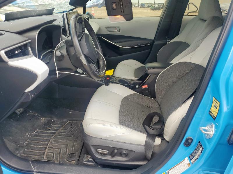 JTNK4RBE9K3043372 - 2019 TOYOTA COROLLA SE 蓝色 照片 7