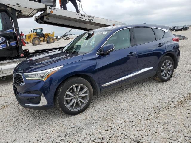 5J8TC2H56KL024239 - 2019 ACURA RDX TECHNOLOGY BLUE photo 1