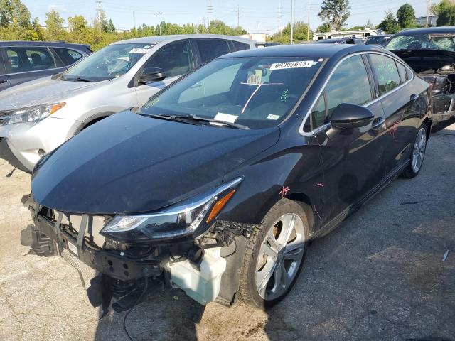 1G1BG5SM3G7250599 - 2016 CHEVROLET CRUZE PREMIER BLACK photo 1