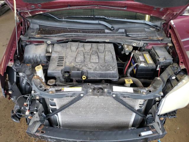 2A8HR64X48R775866 - 2008 CHRYSLER TOWN & COU LIMITED MAROON photo 12