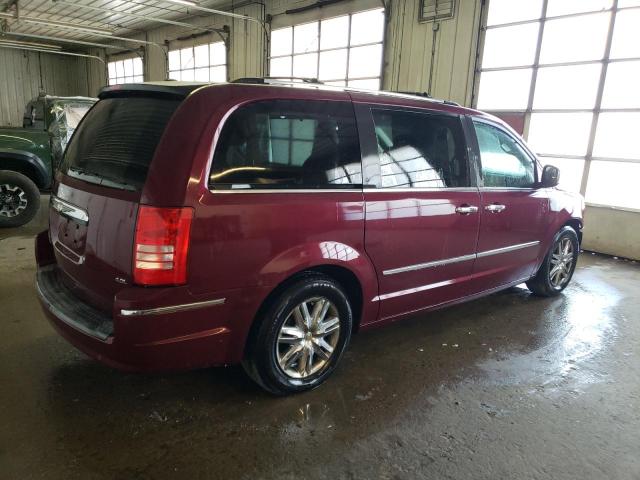 2A8HR64X48R775866 - 2008 CHRYSLER TOWN & COU LIMITED MAROON photo 3