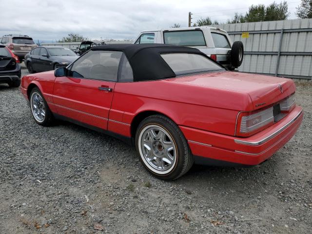 1G6VS3399PU128495 - 1993 CADILLAC ALLANTE RED photo 2